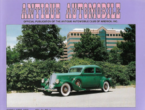 ANTIQUE AUTOMOBILE 1997 MAR - '34 PIERCE-ARROW, '33 TWIN COACH, FIREBIRD